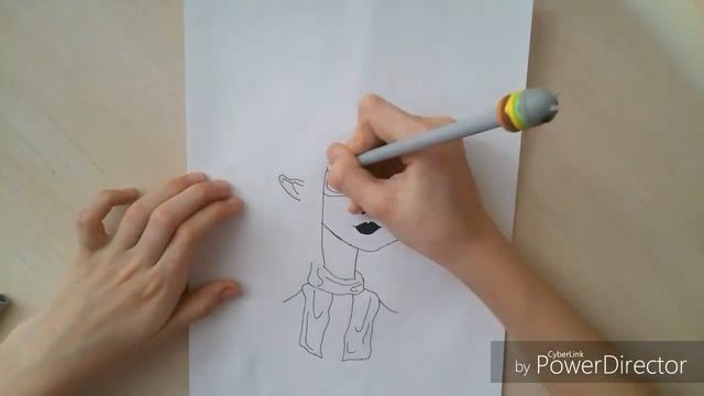 |Speed paint|Девушка в очках| смотреть онлайн