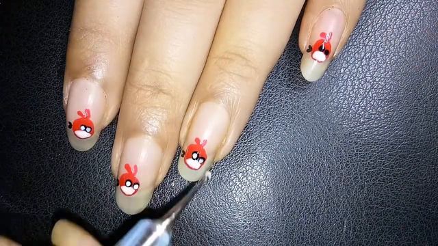 ANGRY BIRDS NAIL ART DESIGNS FOR KIDS смотреть онлайн