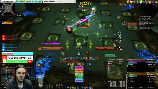 7.3 MYTHIC+ 18 Vault of the Wardens (VotW) | 939 Resto Druid PoV смотреть онлайн