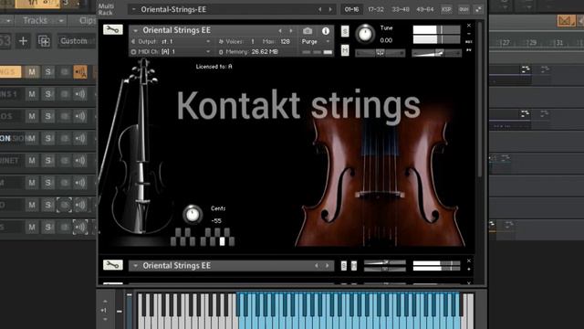 Oriental strings +Turkish strings Moeen Alnahas Kontakt strings смотреть онлайн