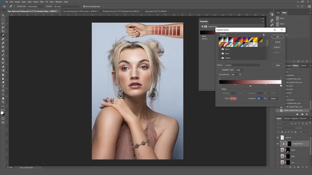 How to Accurately Recolour your Images (using Gradient Maps in Photoshop) смотреть онлайн
