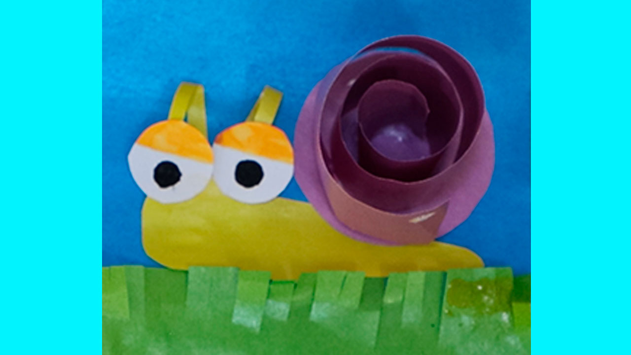 Как сделать Улитку своими руками, простые поделки из бумаги в детский сад и в школу смотреть онлайн