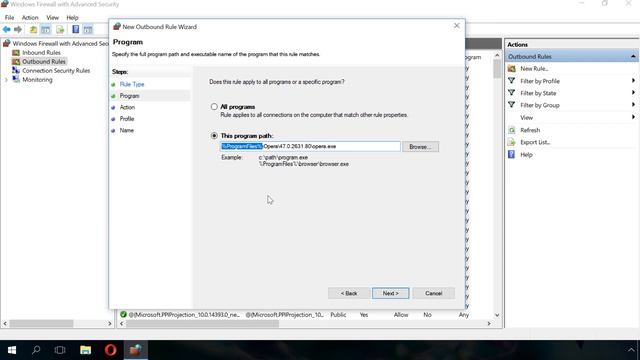 Windows Firewall Blocking Internet Access For An App (Outbound And Inbound Traffic) Parental Contro