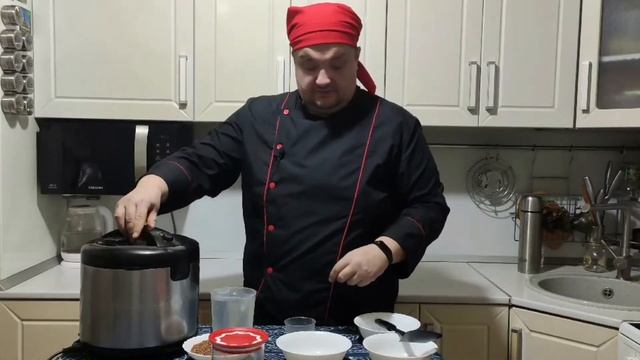 Гречка по-купечески в Мультиварке. Рецепт, калории и БЖУ. смотреть онлайн