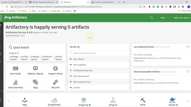 Artifactory Integration with Jenkins - తెలుగులో | Artifactory ని Jenkins తో ఎలా Integrate చేయాలి смотреть онлайн