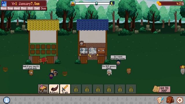 Fantasy Shopkeeper (Wares Slightly Used)! - Pixel Shopkeeper Gameplay смотреть онлайн
