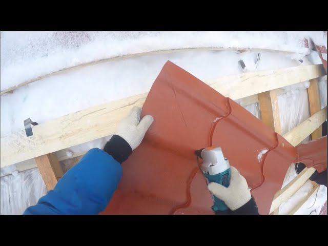 КАК МОНТИРОВАТЬ МЕТАЛЛОЧЕРЕПИЦУ. ЧЕМ РЕЗАТЬ МЕТАЛЛОЧЕРЕПИЦУ смотреть онлайн