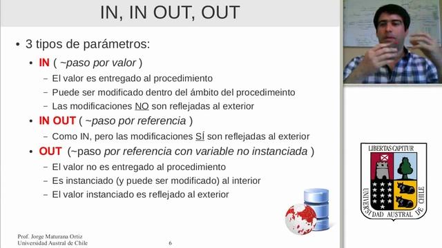 (UACh) PL/SQL parte 3: procedimientos y funciones смотреть онлайн