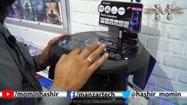 SONY MHC-V83D INDEPTH DEMO AND REVIEW смотреть онлайн