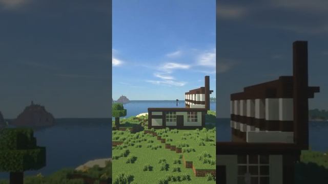 German style house in Minecraft. Дом в немецком стиле #Shorts смотреть онлайн
