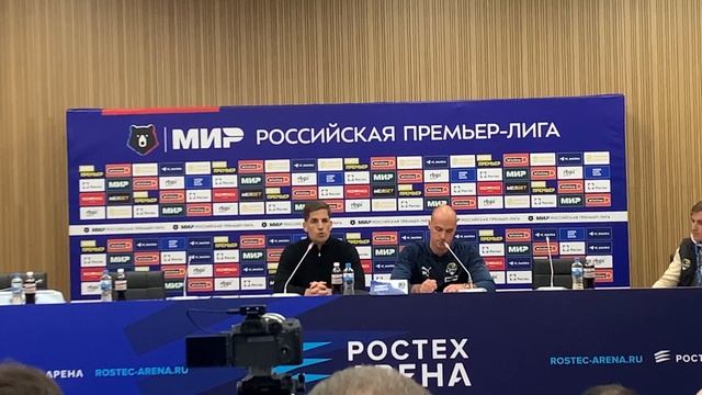 Балтика - Сочи 03.03.2024 | Интервью главного тренера ФК Сочи