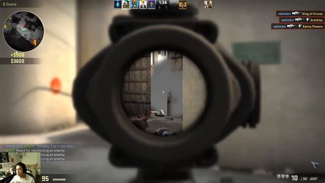 CS:GO D2 AUG ACE смотреть онлайн