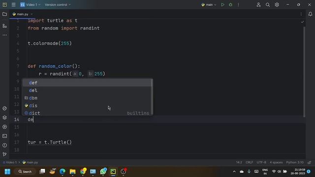 Part 1 : Creating Geometric Art with Python Turtle Graphics | Python GUI Tutorial смотреть онлайн