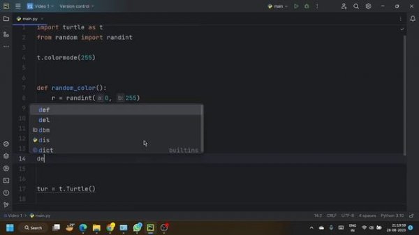 Part 1 : Creating Geometric Art with Python Turtle Graphics | Python GUI Tutorial