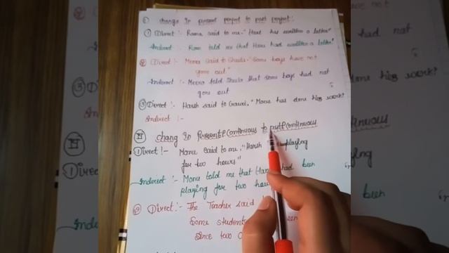 direct to indirect: change in present perfect to past perfect... смотреть онлайн