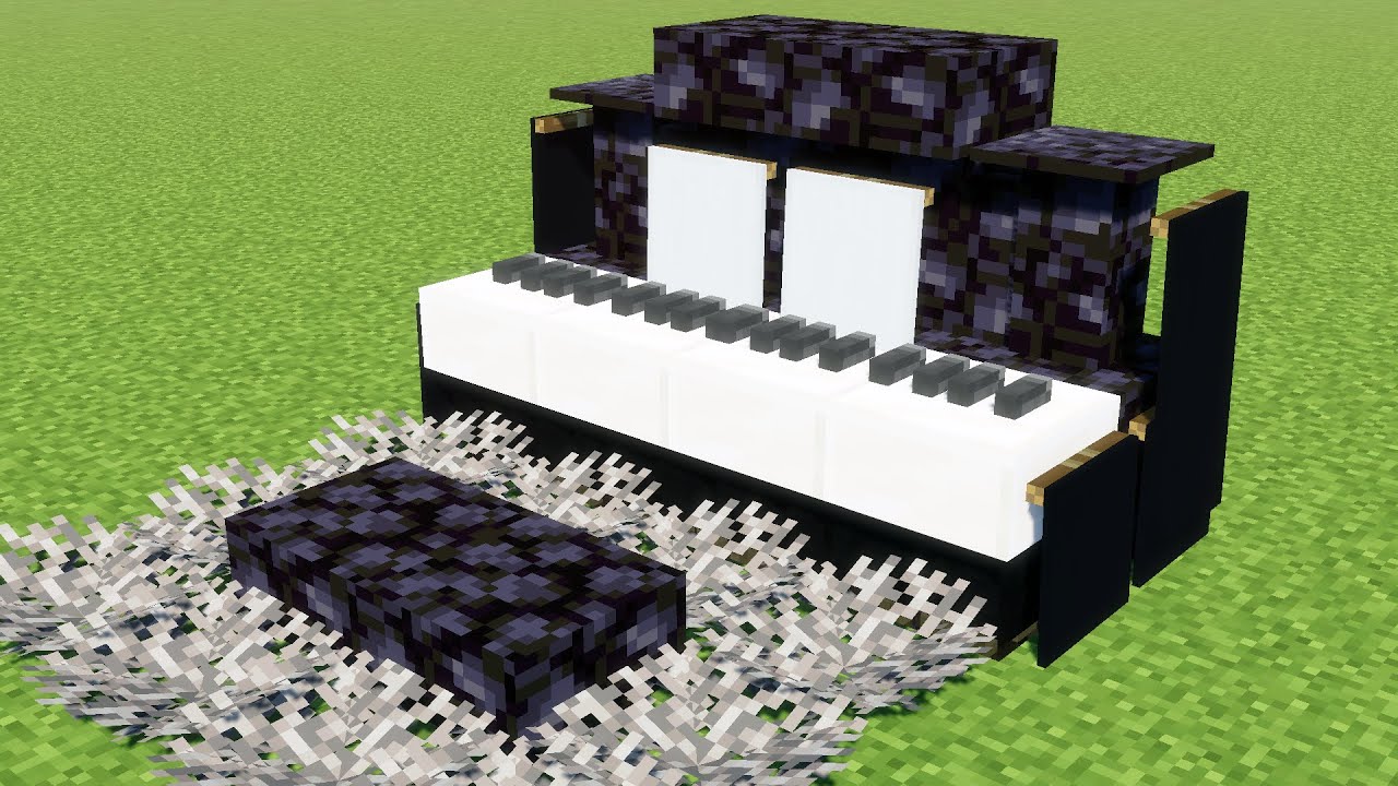 ПИАНИНО В МАЙНКРАФТ БЕЗ МОДОВ! смотреть онлайн