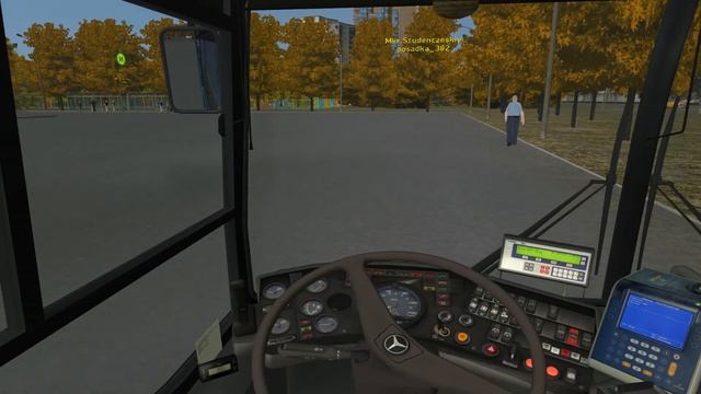 Городская классика Mercedes Benz O405N на карте Соловец