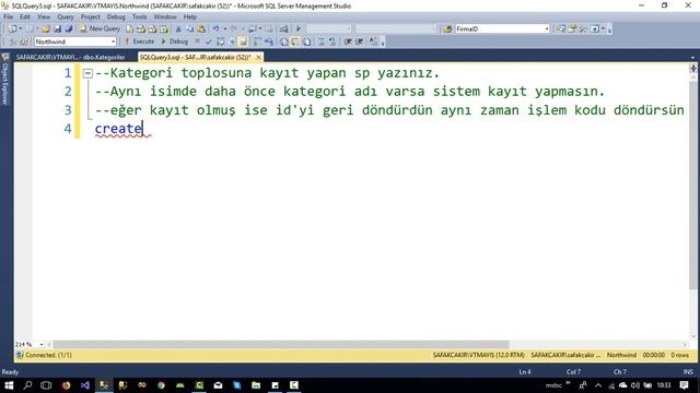 Ders 5 - MSSQL Stored Procedure 'de output parametre kullanımı смотреть онлайн