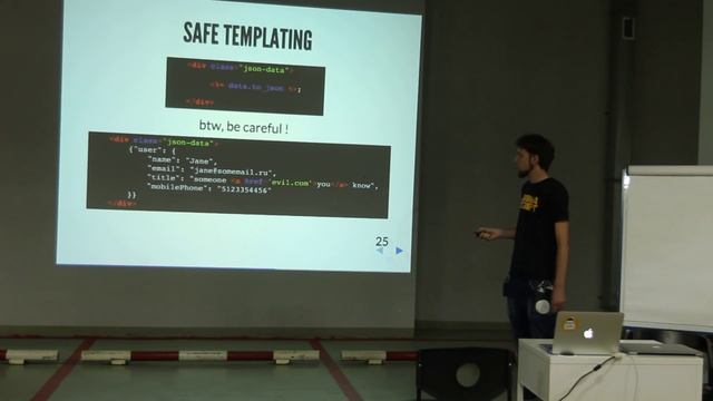 MoscowJS 25 — Подход к написанию безопасного клиентского кода на примере React — Иван Елкин смотреть онлайн