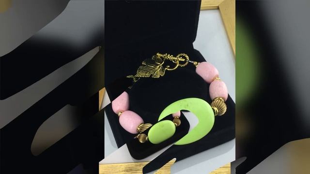Розовый коралл: украшения из натуральных камней смотреть онлайн