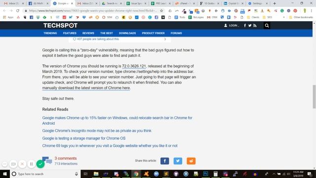 ??Make Sure Your Chrome Browser Is Up To date - Avoid Zero-Day Vulnerability смотреть онлайн