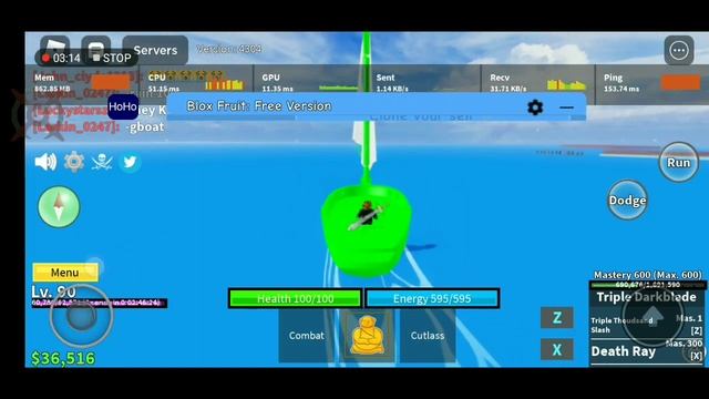 ✰Mobile✰ Blox Fruit [HOHO HUB] Script? | Admin Command | Triple Dark Blade | Clone Player смотреть онлайн