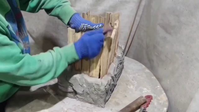 Соединил Дерево, Цемент и Пластиковый ящик, и получил шикарный результат смотреть онлайн