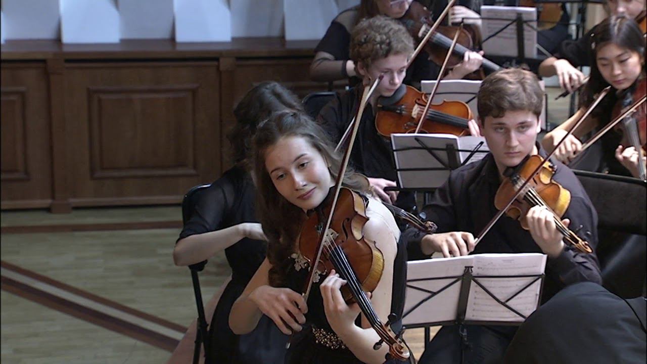 Концерт Новосибирского юношеского симфонического оркестра имени В.Я. Янковского. смотреть онлайн