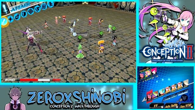 Conception 2: Children of The Seven Stars 3DS Demo Walkthrough смотреть онлайн