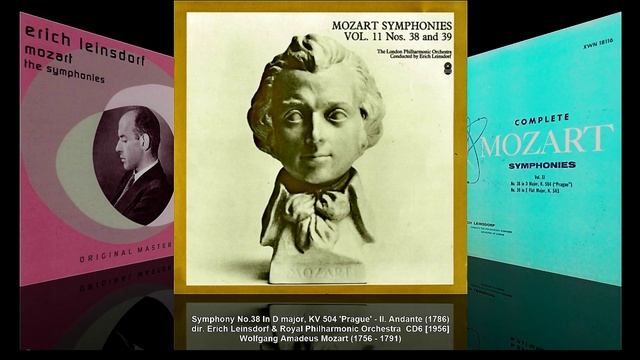 W.A, Mozart - Symphony No.38 in D major, K.504 (dir. Erich Leinsdorf, 1956) смотреть онлайн
