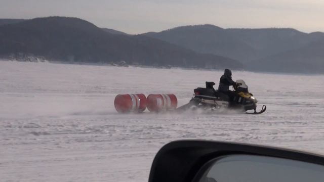 Сани для снегохода Фусо Джет