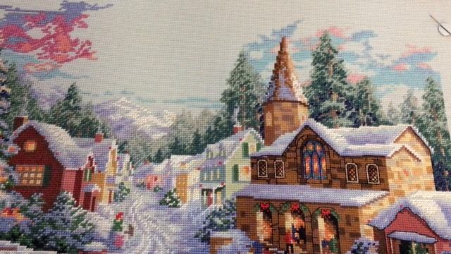 ~122. Успеть до Нового года - 2 серия/ Lavender & Lace/ Dimensions/ Вышивка крестом♥ смотреть онлайн