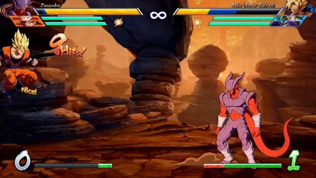 Dragon Ball FighterZ Janemba DLC Gameplay