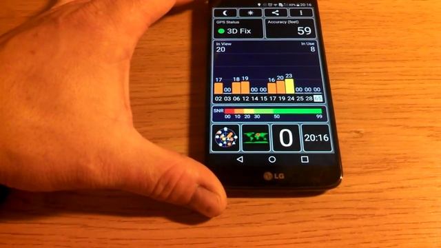 LG G2 GPS fix, ls-980 . Нештатная антенна. смотреть онлайн