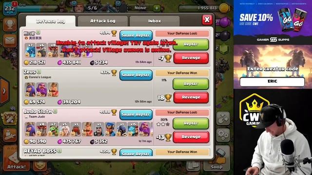 JUDO?! REVENGE? THIS WILL NEVER HAPPEN AGAIN!! Clash of Clans смотреть онлайн