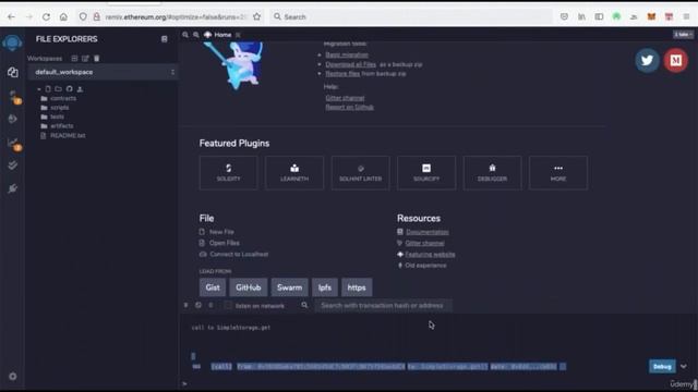 Introduction to IDE ( Remix Ethereum ) - Solidity & React смотреть онлайн