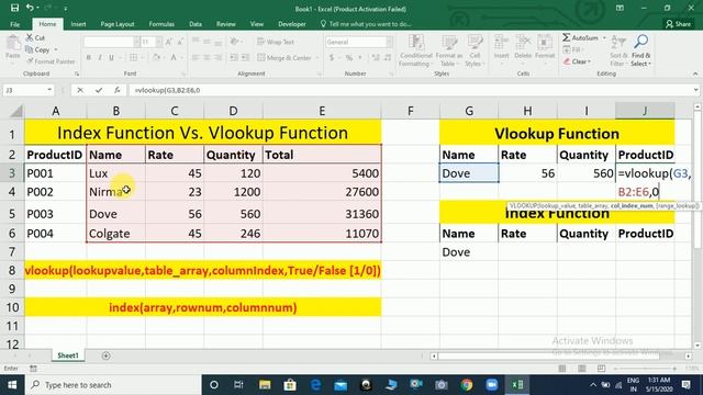 How To Use Index Excel | Vlookup Vs Index Match | Index Function Excel 2016 In Hindi смотреть онлайн