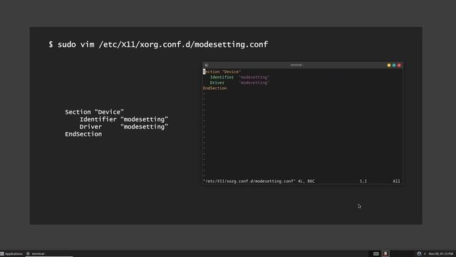 Arch Linux - Intel Graphics Drivers - Modesetting VS Intel смотреть онлайн