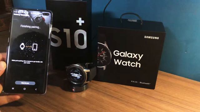 Samsung Galaxy Watch SM R800 46 Mm Pairing With S10 Plus