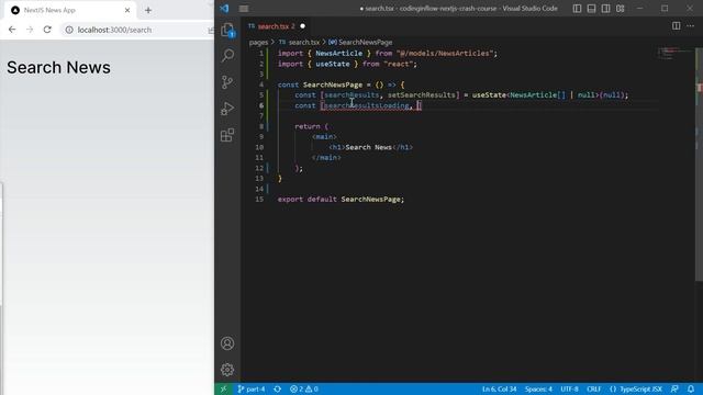 Next.js Full Beginner Course (Pages Directory) [2023] [TypeScript] смотреть онлайн