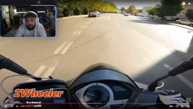 IMOGEN REACTIONEAZA LA MOTOCICLISTI VS IDIOTI 74! ACCIDENT! смотреть онлайн