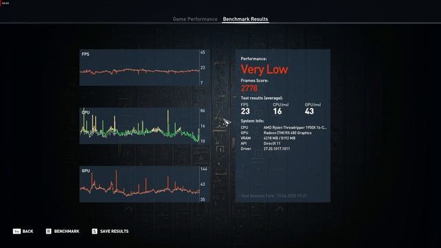 Assassin's Creed Origins RX 480 3840x2160 смотреть онлайн
