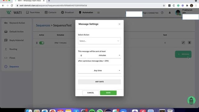 Send An Automated Message Using Sequence смотреть онлайн