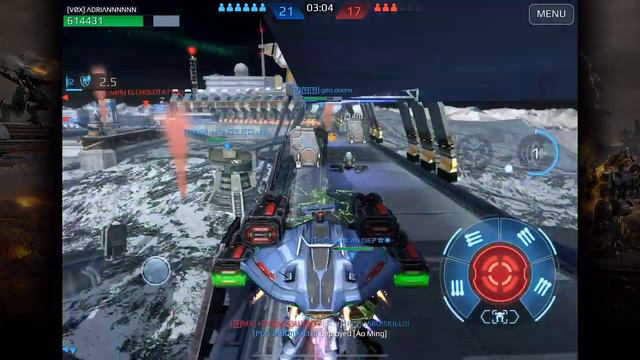 🔴 War Robots Mission - Nodens Titan Trolling Red Team By Healing Old Robots WR Max Gameplay смотреть онлайн