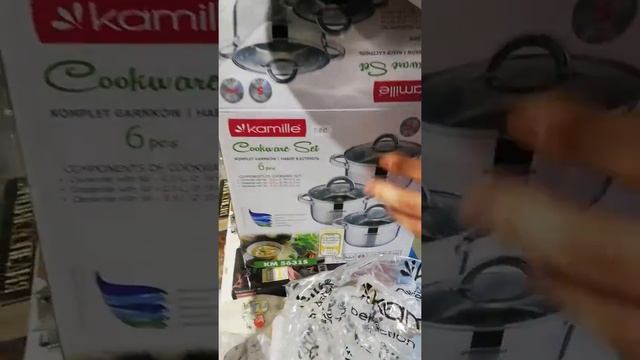 Набор кастрюль от Kamille. смотреть онлайн