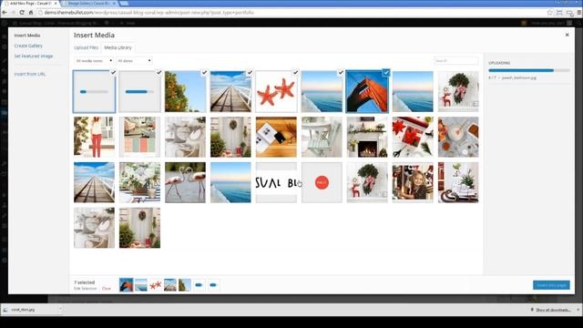 How To Add Mosaic & Grid Gallery To WordPress - Casual Blog WordPress Theme смотреть онлайн