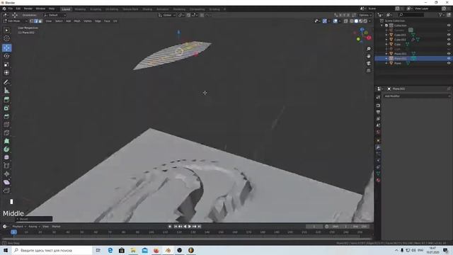 как сделать оазис в blender 2.8 / как сделать оазис в блендере смотреть онлайн