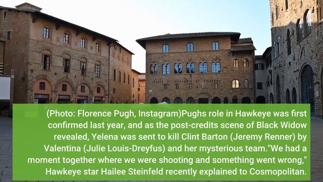 Florence Pugh Says She Was Blocked on Instagram for Posting Hawkeye смотреть онлайн