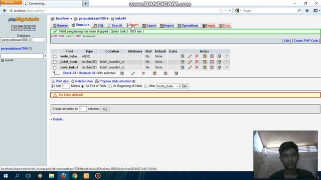 Contoh tutorial membuat database pada localhost phpmyadmin смотреть онлайн