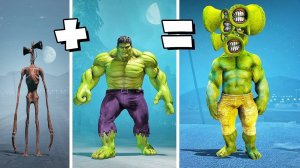 Я СОЕДИНИЛ ДВУХ МОНСТРОВ И ПОЛУЧИЛ ЭТО... В ГТА 5 МОДЫ! МОНСТР ГИБРИД ОБЗОР МОДА GTA 5 MODS